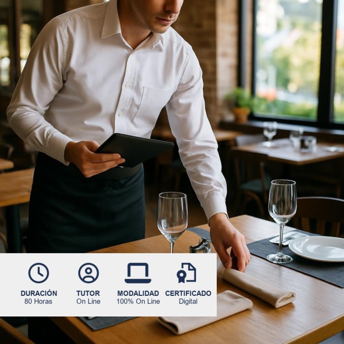 Inglés para Garzones y Personal de Restaurantes