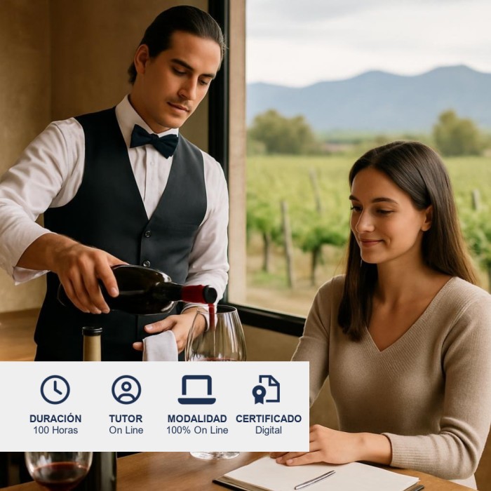 Introducción al Mundo del Vino y Servicio de Sommelier