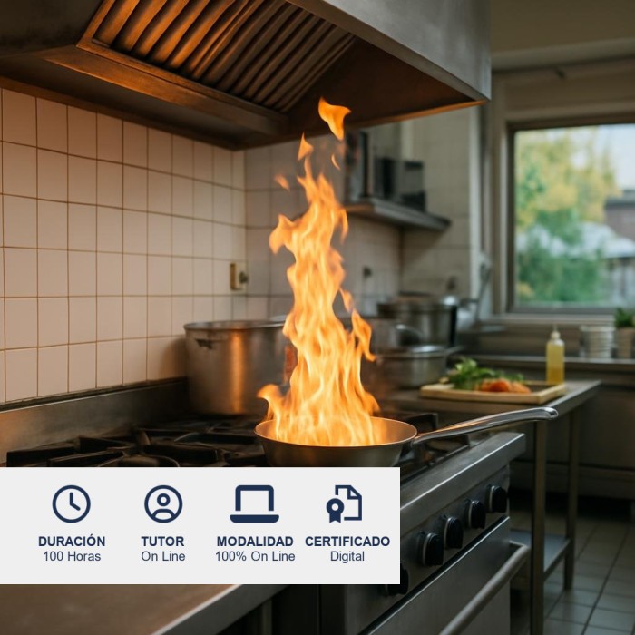 Prevención de Riesgos en Cocinas Profesionales